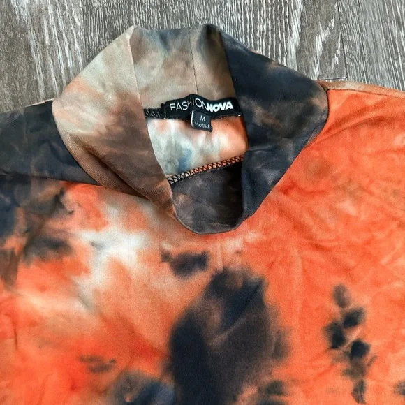 Tie Dye Mini Dress - Picture 4 of 4